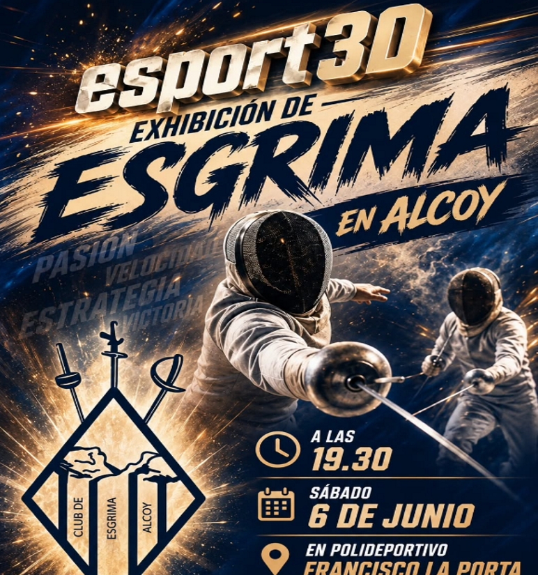 ESPORT 3D -  EXHIBICION DE ESGRIMA