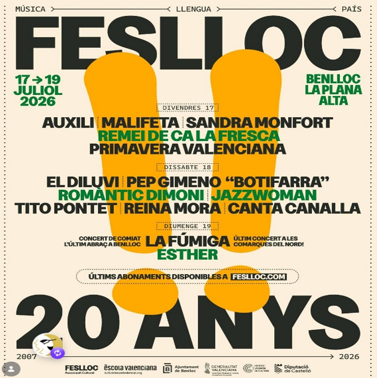 FESLLOC  - FESTIVAL DE MUSICA A BENLLOC