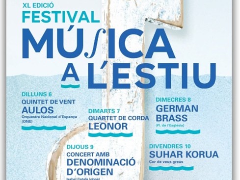 XL EDICIO FESTIVAL MUSICA A L'ESTIU - XABIA