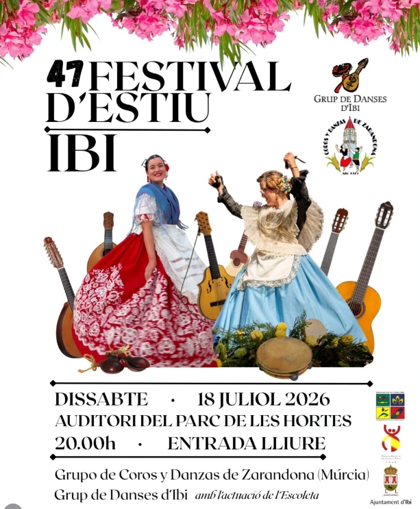 47 FESTIVAL D'ESTIU IBI  - GRUP DE DANSES