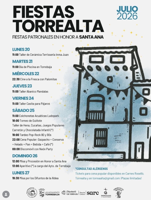 FIESTAS PATRONALES TORREALTA