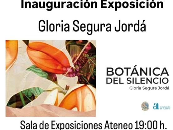 BOTANICA EN SILENCIO - GLORIA SEGURA - EXPO