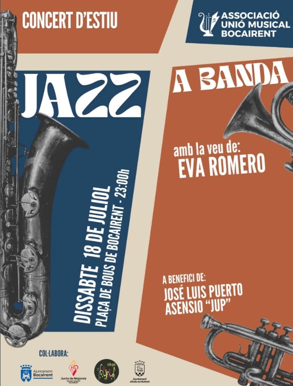 JAZZ A BANDA - CONCERT D'ESTIU -  UM BOCAIRENT