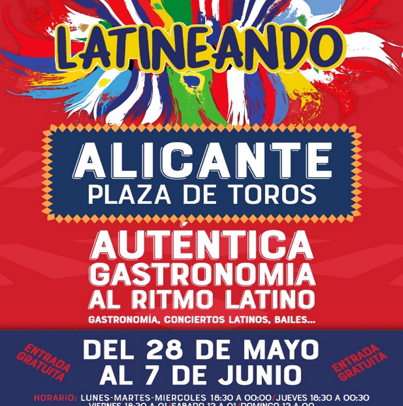LATINEANDO - FERIA LATINA - MUSICA , GASTRONOMIA