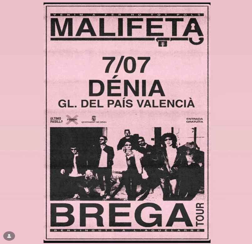 MALIFETA - BREGA TOUR - CONCERT