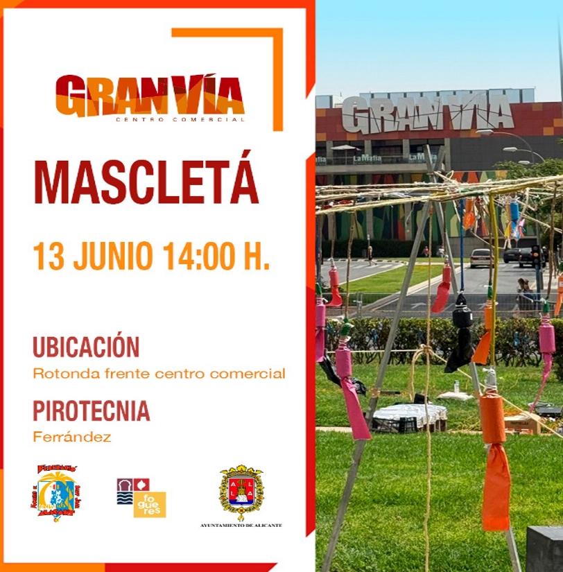 MASCLETA A GRAN VIA