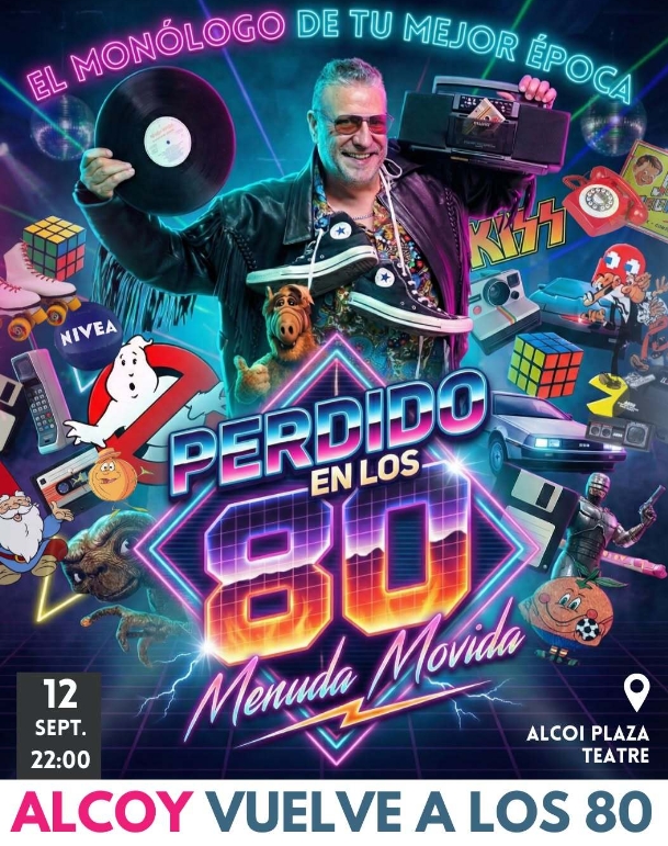 PERDIDO EN LOS 80 - DIEGO SANCHEZ -  MONOLOGO