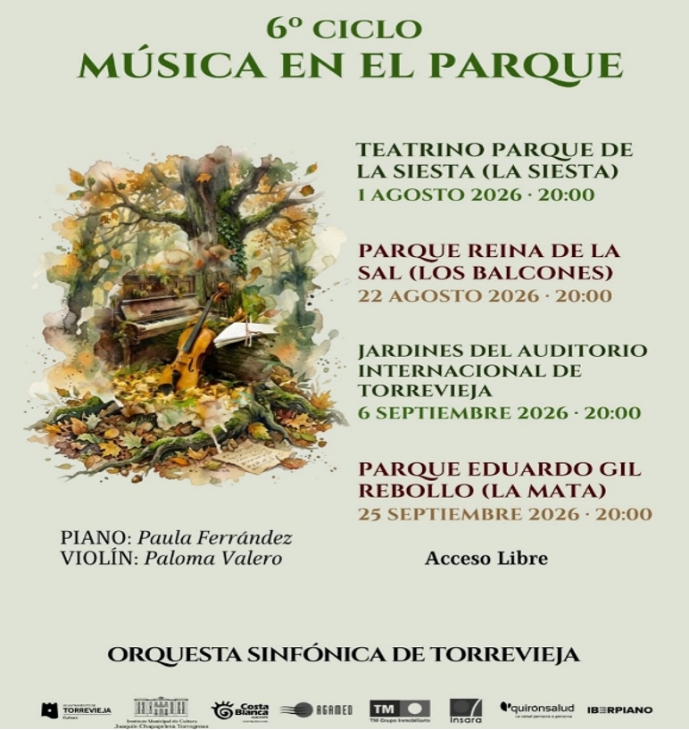 MUSICA EN EL PARQUE -  6º EDICION