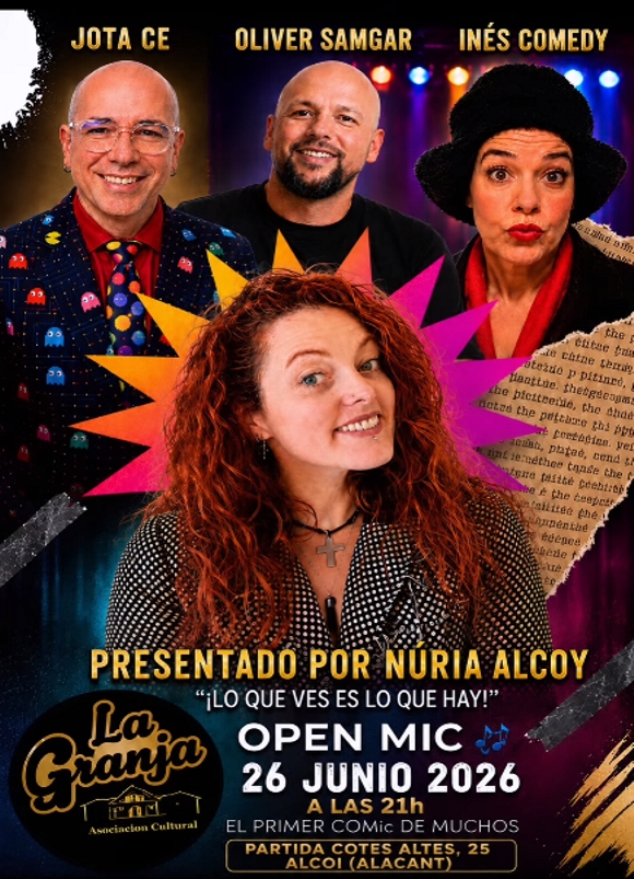 LO QUE VES ES LO QUE HAY - OPEN MIC - COMIC