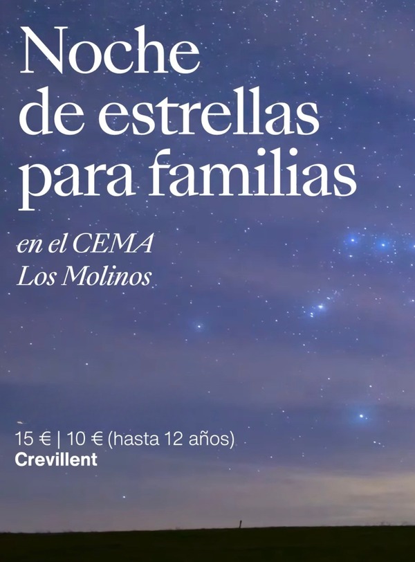Noche de estrellas en familia