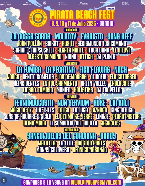 PIRATA BEACH FEST  - FESTIVAL