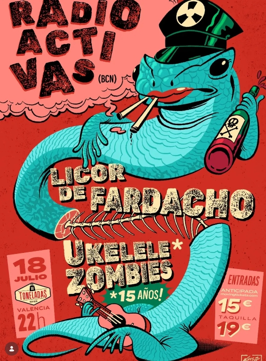 RADIOACTIVAS  - IN CONCERT