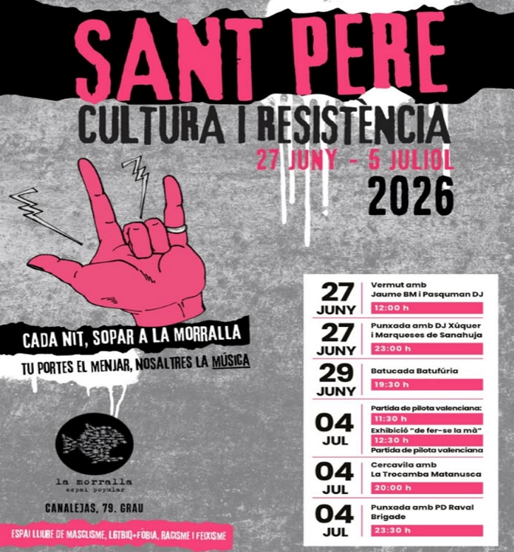 SANT PERE  CULTURA I RESISTENCIA