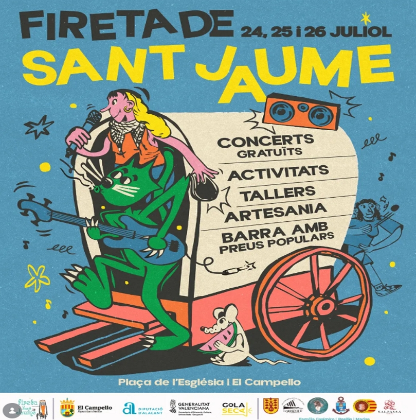 LA FIRETA DE SANT JAUME - MUSICA I MOLT MES