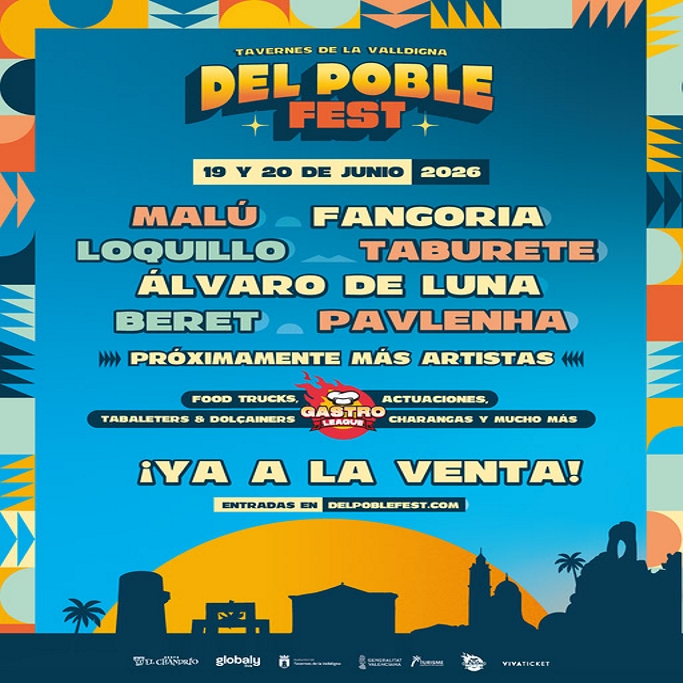 DEL POBLE FEST -  MALÚ - FANGORIA  - LOQUILLO - I MES