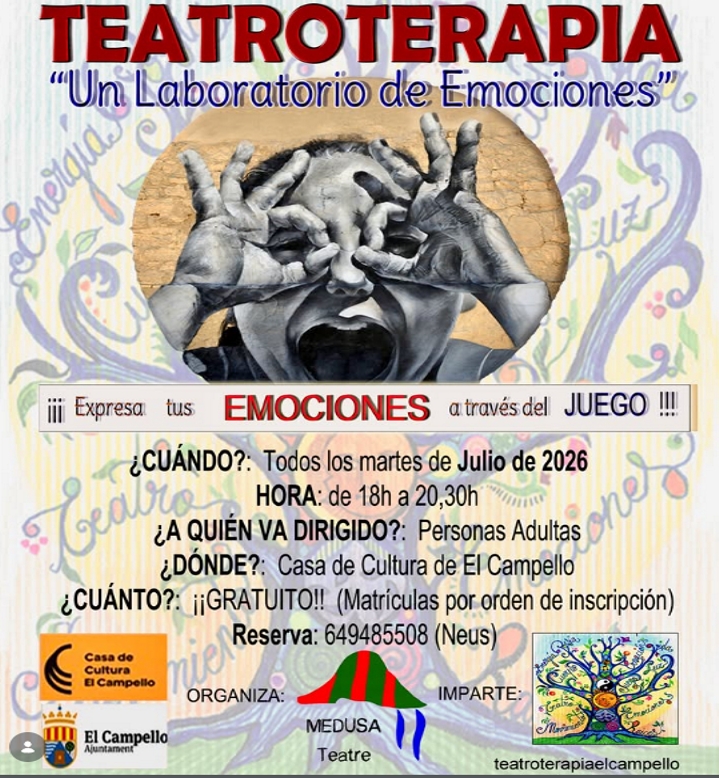 TEATROTERAPIA - LABORATORIO DE EMOCIONES