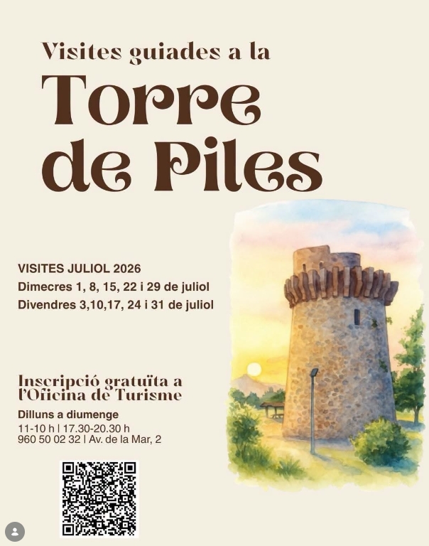 TORRE  DE  PILES - VISITES GUIADES
