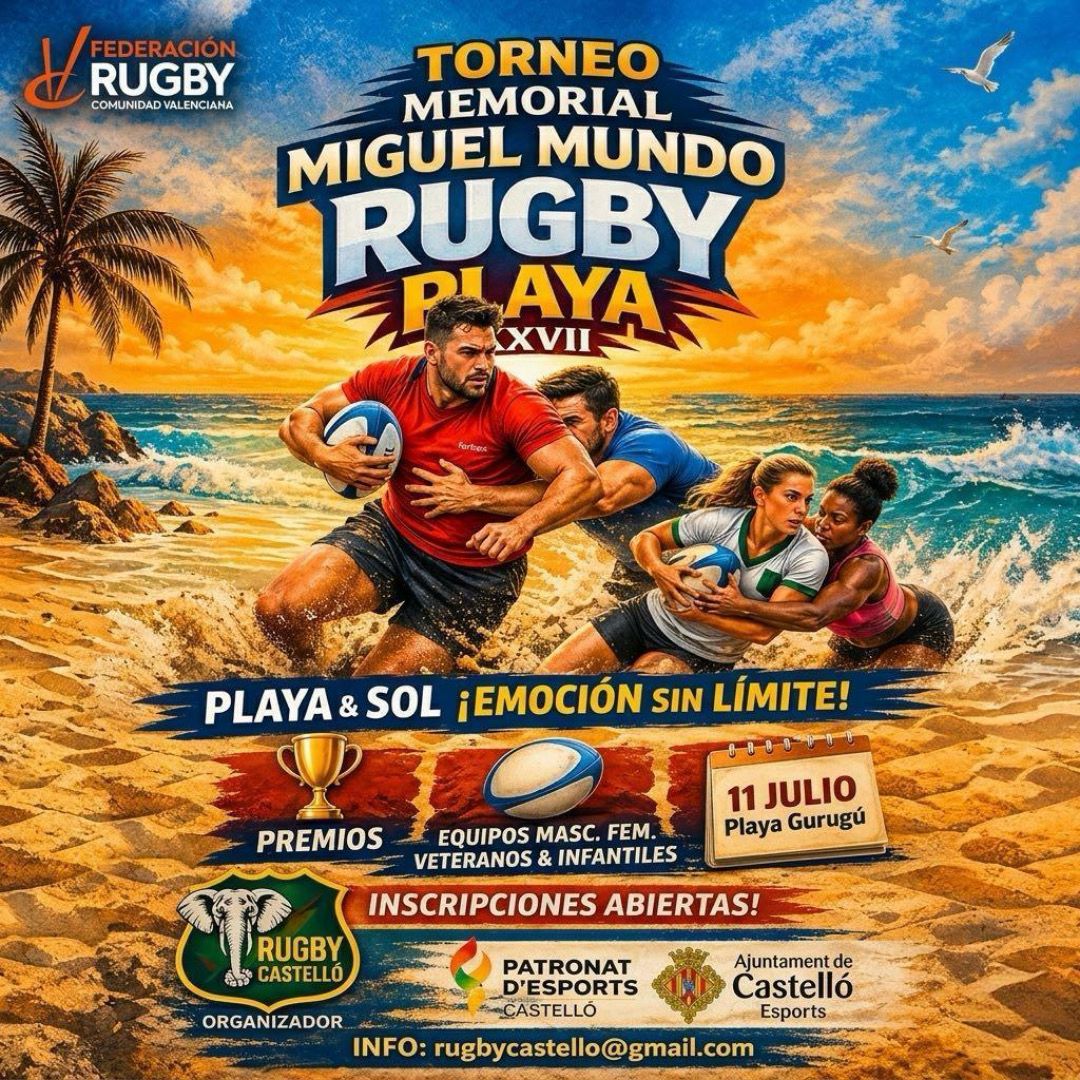 Torneo de Rugby Playa “Memorial Miguel Mundo”