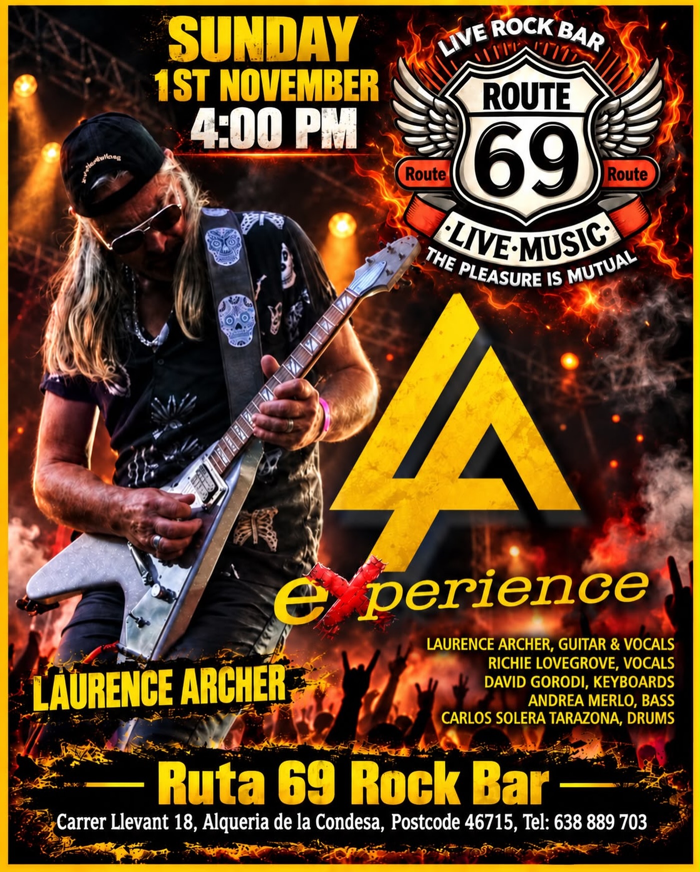 LAURENCE ARCHER EXPERIENCE