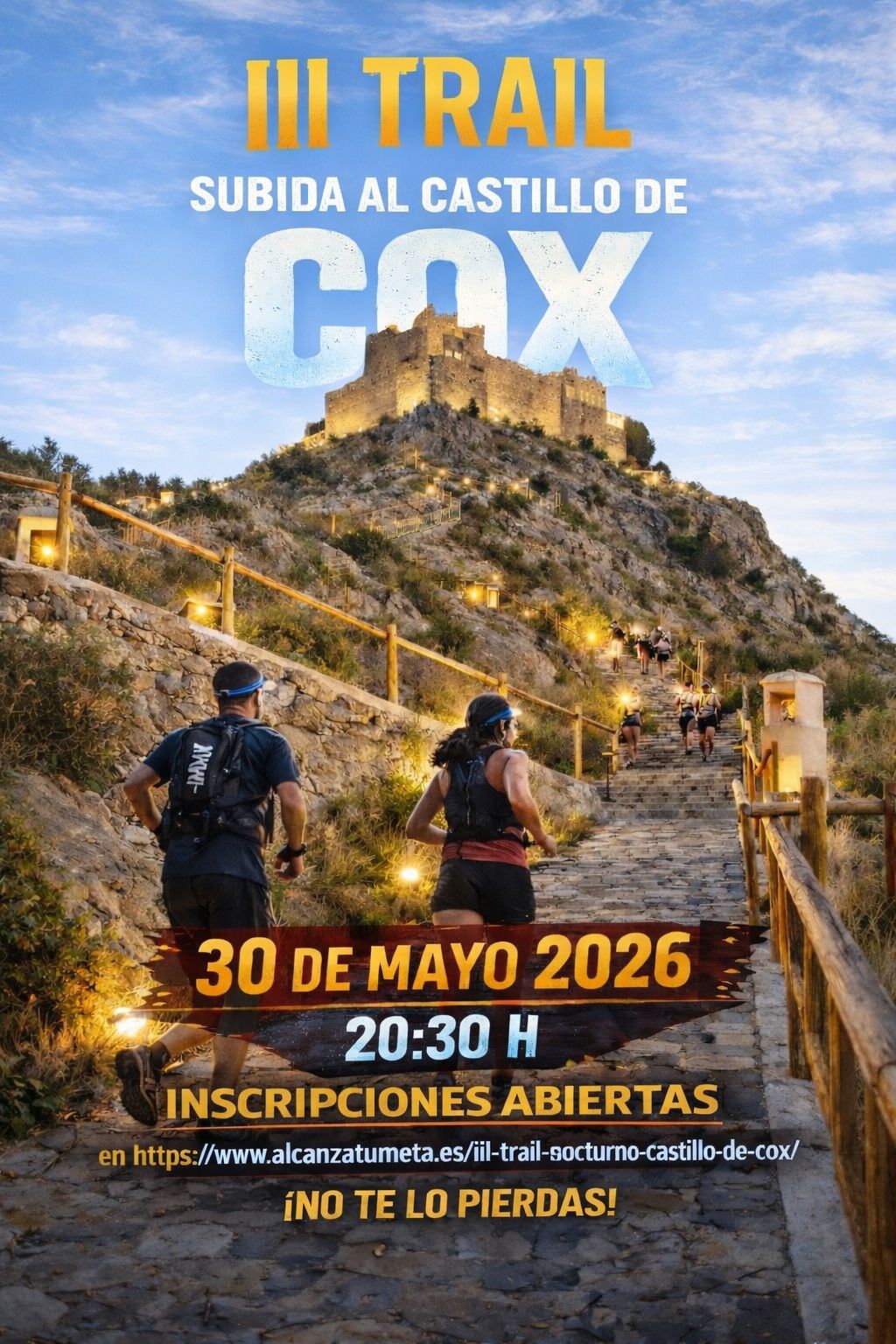 III Trail Nocturno Castillo de Cox