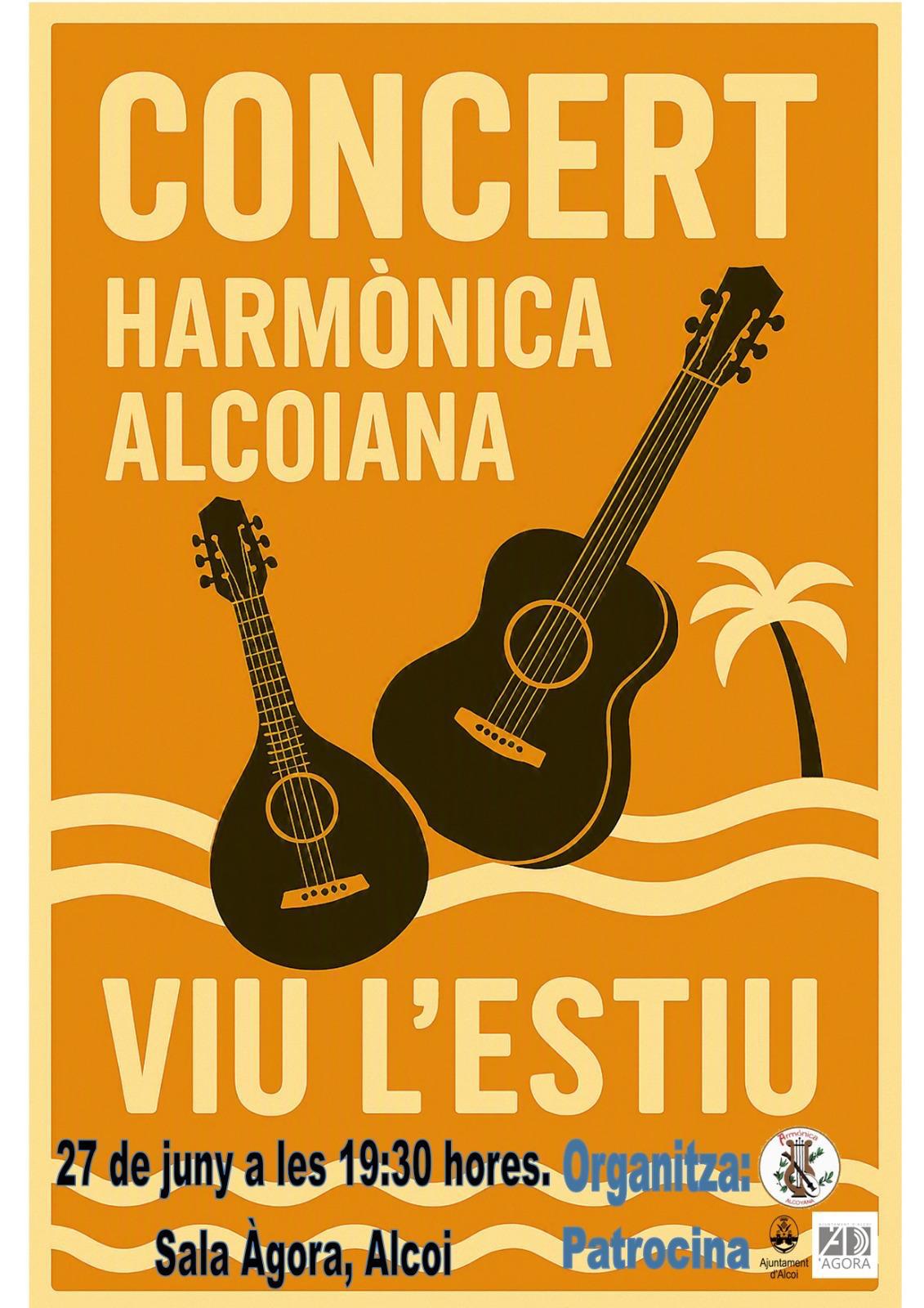 CONCERT HARMONICA ALCOIANA - VIU L'ESTIU