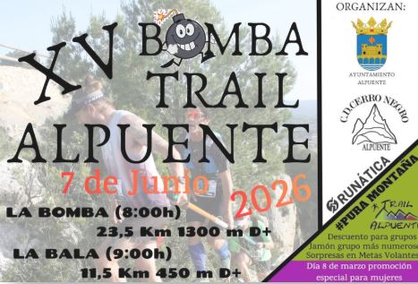 XV Bomba Trail Alpuente La Bomba