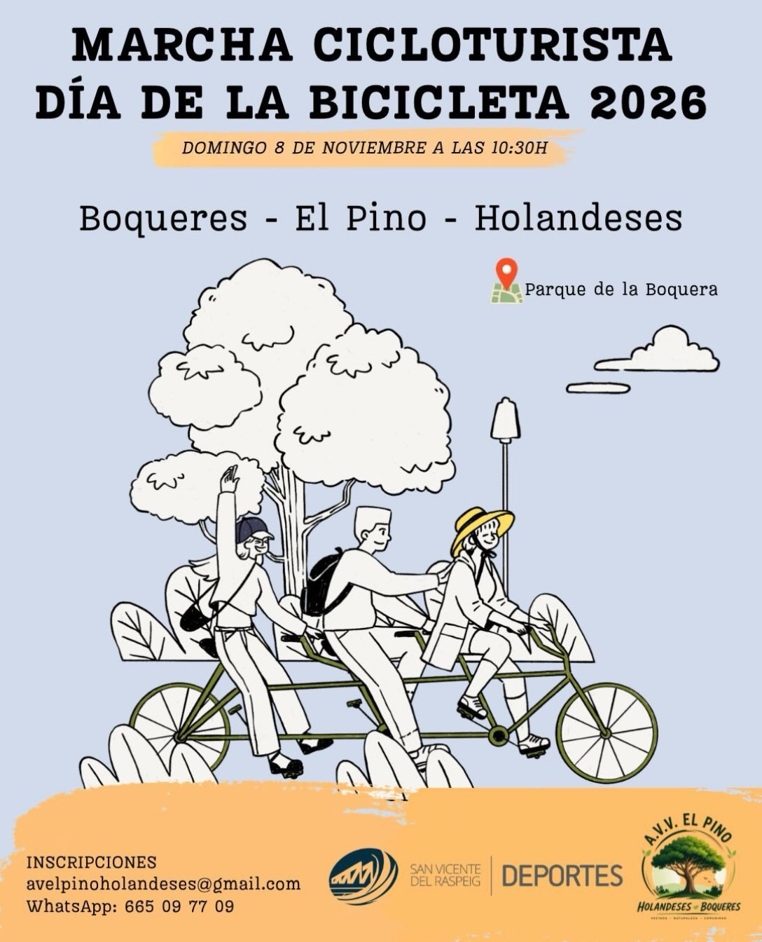 Marcha Cicloturista Día de la Bicicleta 2026