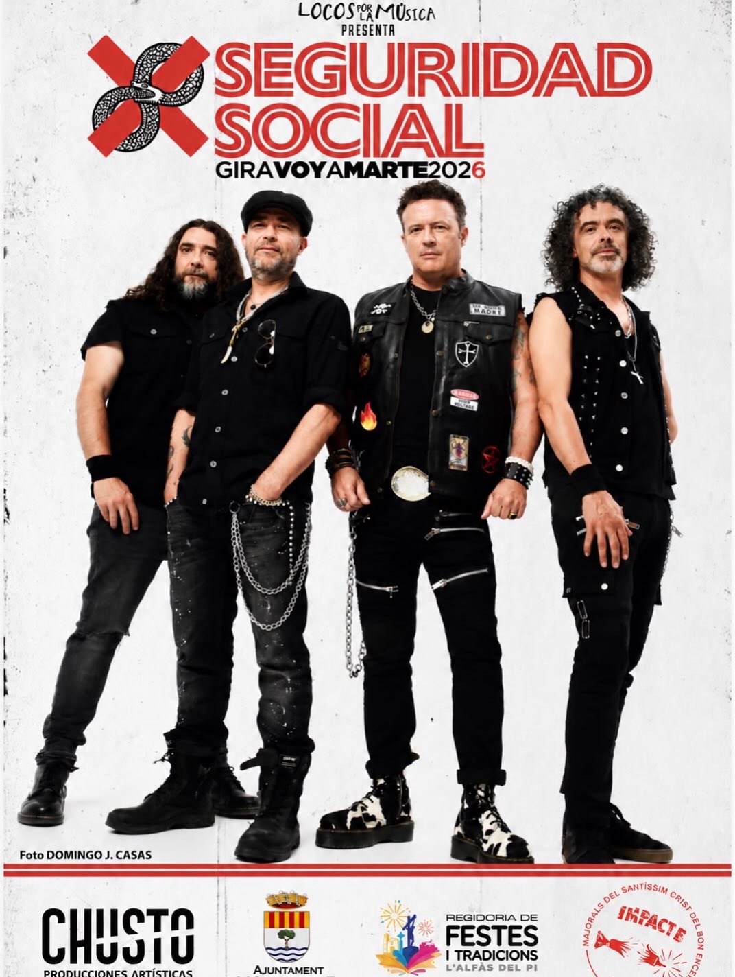 Seguridad Social Gira Voy Amar Te 2026