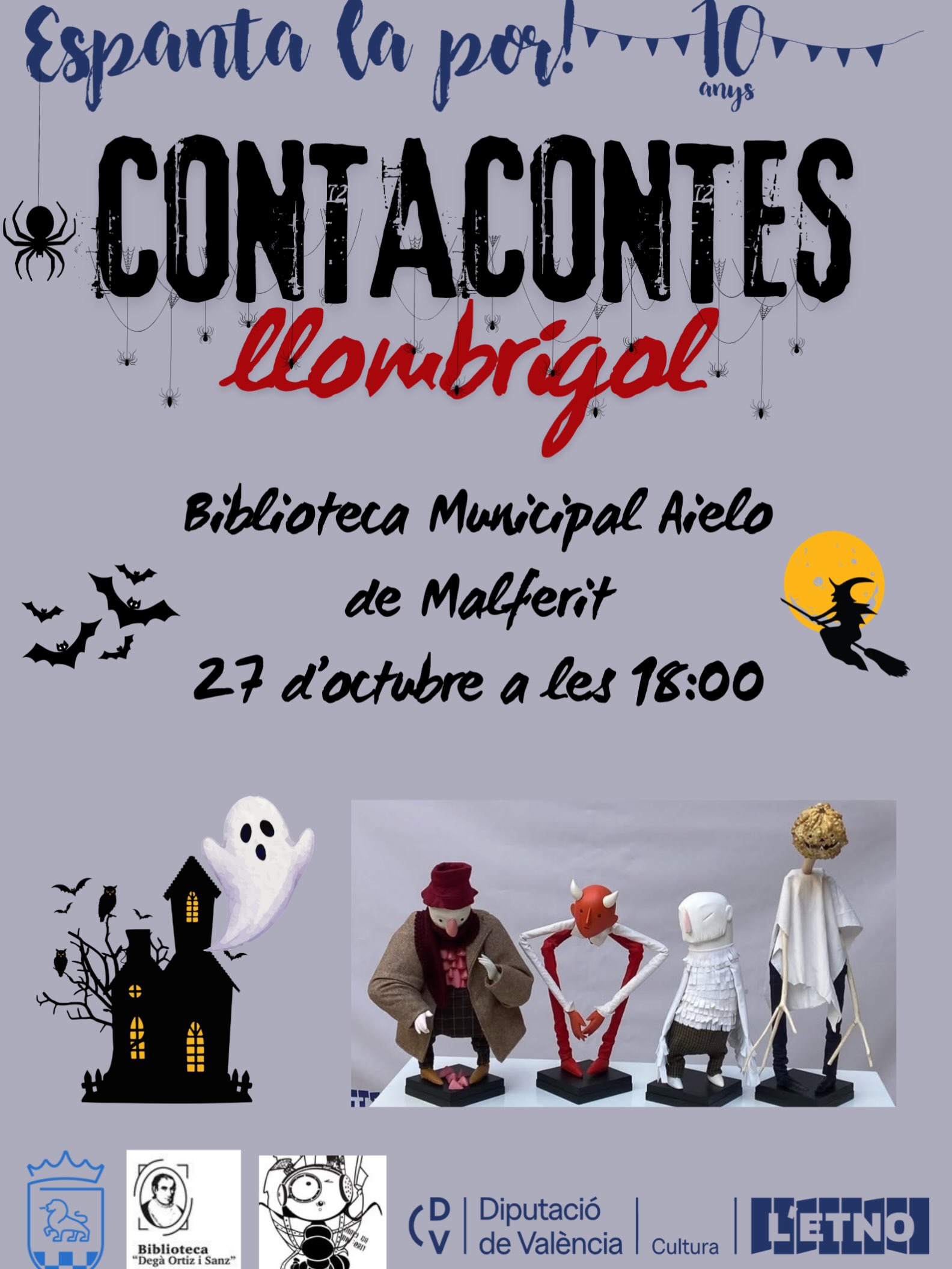 Espanta la por! Contacontes Llombrigol