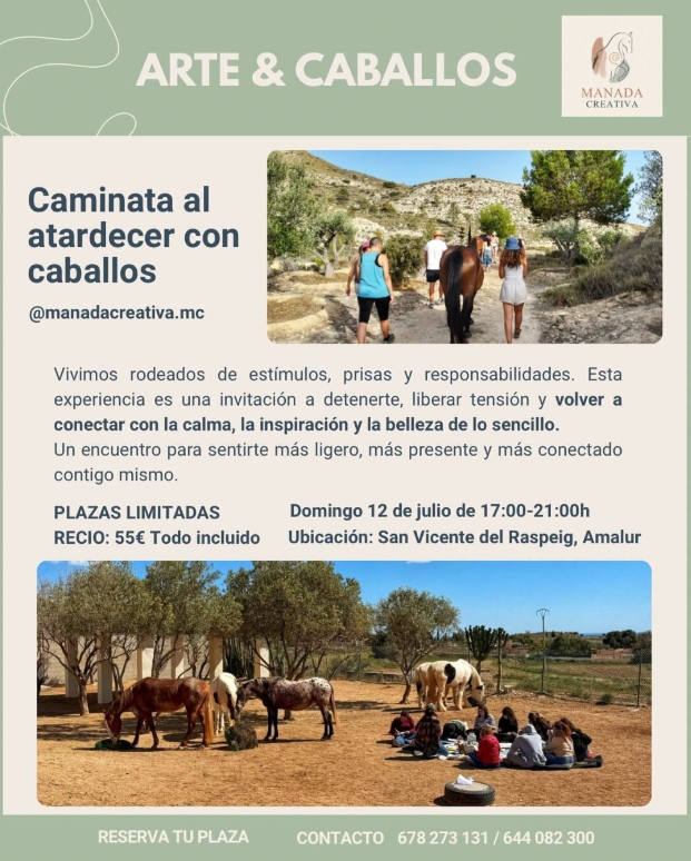 CAMINATA CON CABALLOS