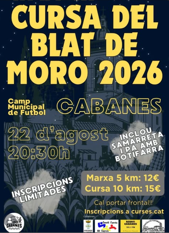 CURSA DEL BLAT DE MORO 2026