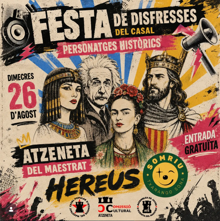 FESTA DE DISFRESSES DEL CASAL - PERSONATGES HISTORICS