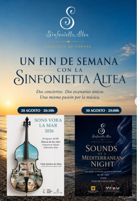 FIN DE SEMANA CON LA SINFONIETTA ALTEA