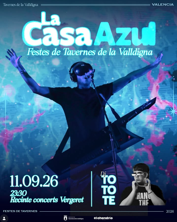 LA CASA AZUL - CONCERT FESTES DE TAVERNES DE LA VALLDIGNA