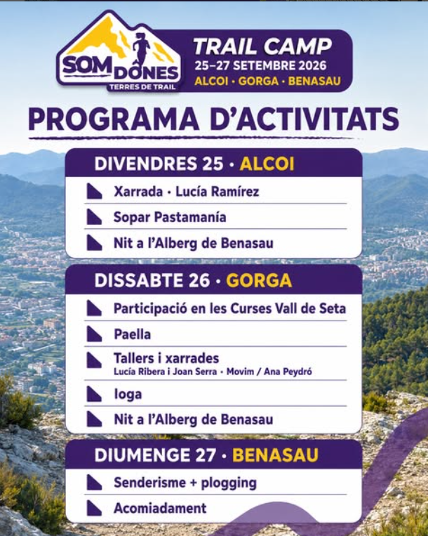 TRAIL CAMP -  SOM DONES