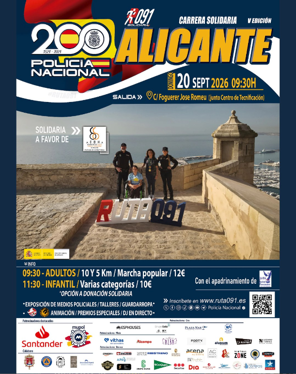 V CARRERA SOLIDARIA RUTA 091