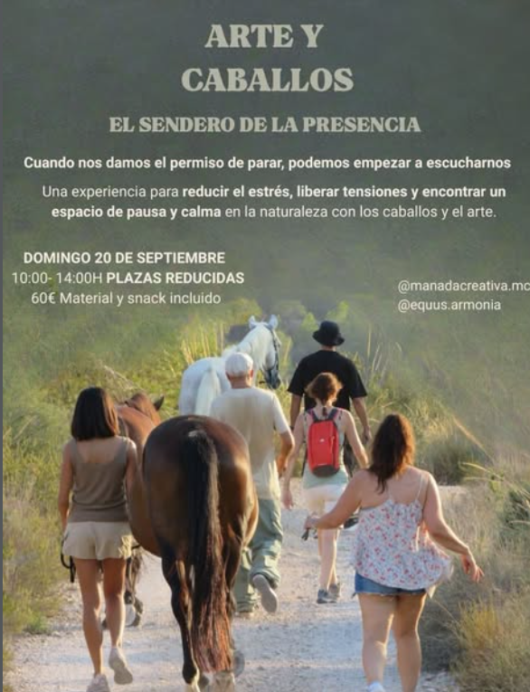 EL SENDERO DE LA PRESENCIA - PASEO CON CABALLOS