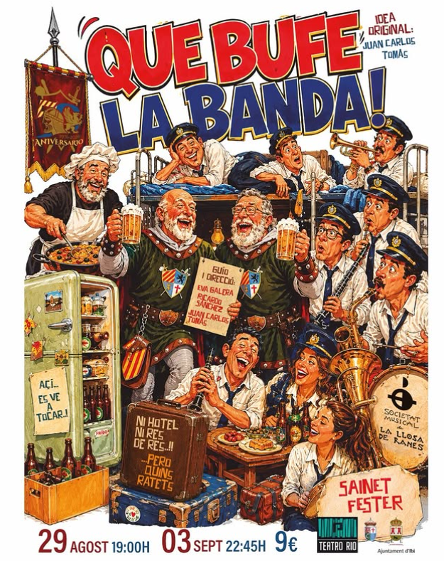 QUE BUFE LA BANDA - SAINET FESTER