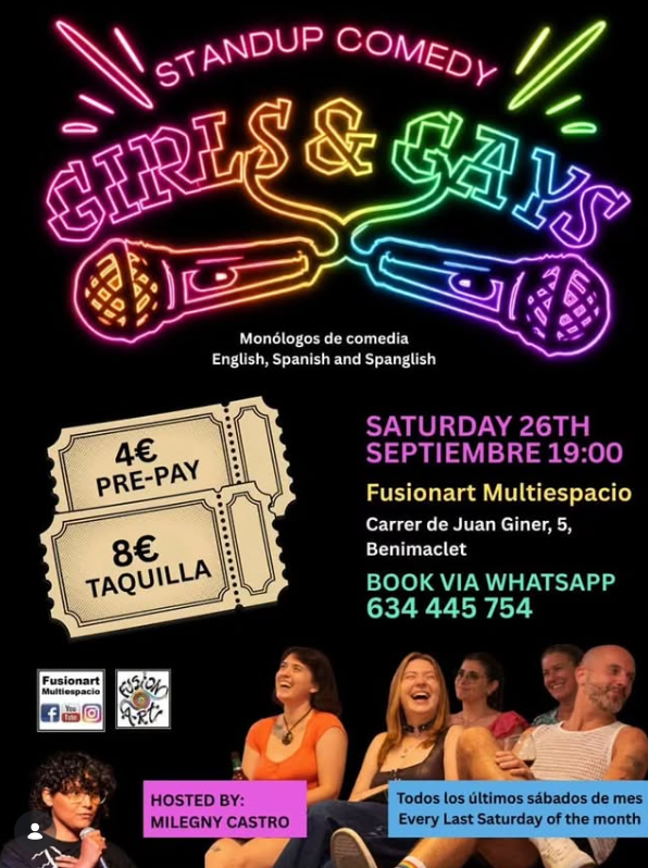 GIRLS & GAYS - COMEDY MONOLOGUES