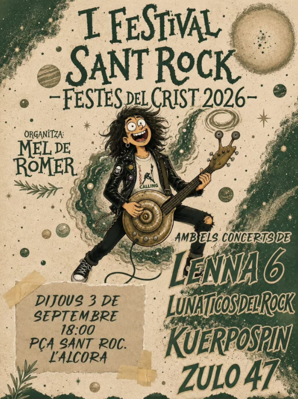 I FESTIVAL SANT ROCK - FESTES DEL CRIST 2026