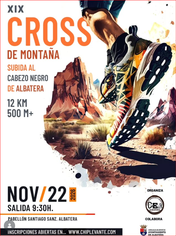 XIX CROSS DE MONTAÑA SUBIDA AL CABEZO NEGRO DE ALBATERA