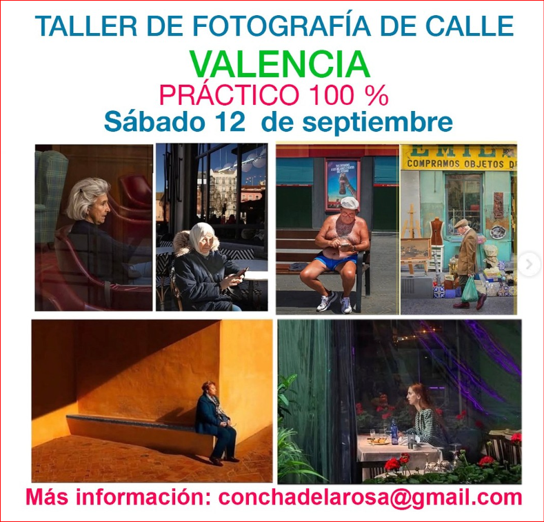 TALLER DE FOTOGRAFIA DE CALLE - VALENCIA
