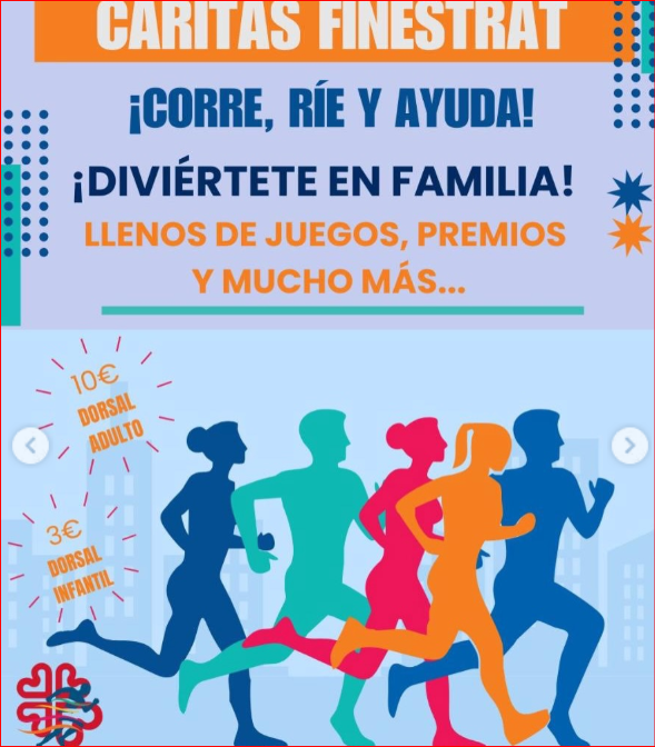 III CARRERA Y MARCHA SOLIDARIA  CARITAS FINESTRAT