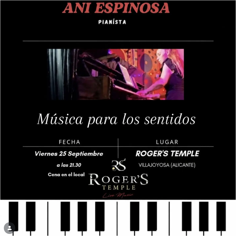 ANI ESPINOSA - PIANISTA