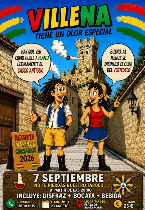 VILLENA TIENE UN OLOR ESPECIAL - RETRETA MARINOS CORSARIOS
