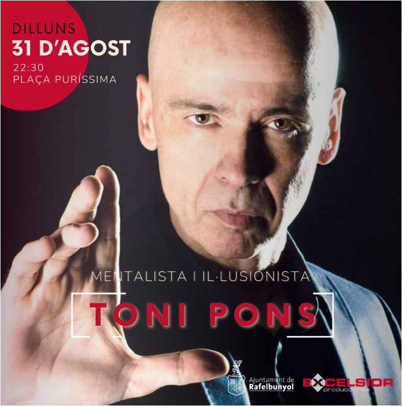 TONI PONS - MENTALISTA I IL·LUSIONISTA