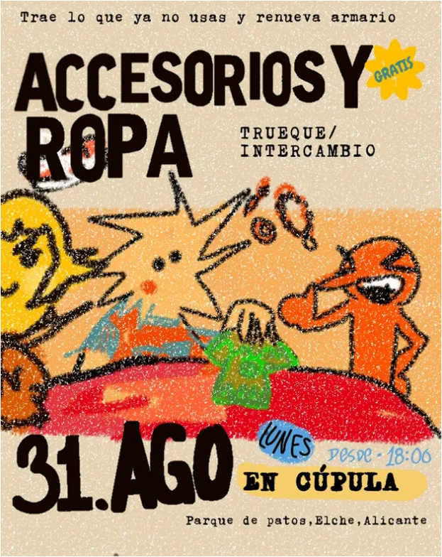 ACCESORIOS Y ROPA - TRUEQUE INTERCAMBIO