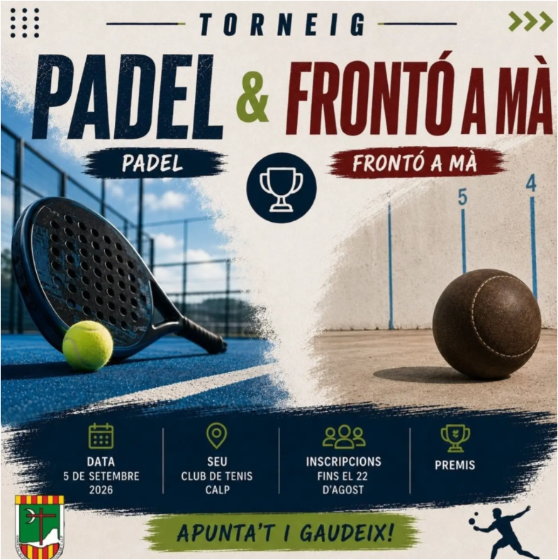 2º TORNEIG DE PADEL & FRONTO A MA