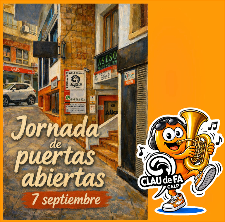 CLAU DE FA - JORNADA DE PUERTAS ABIERTAS