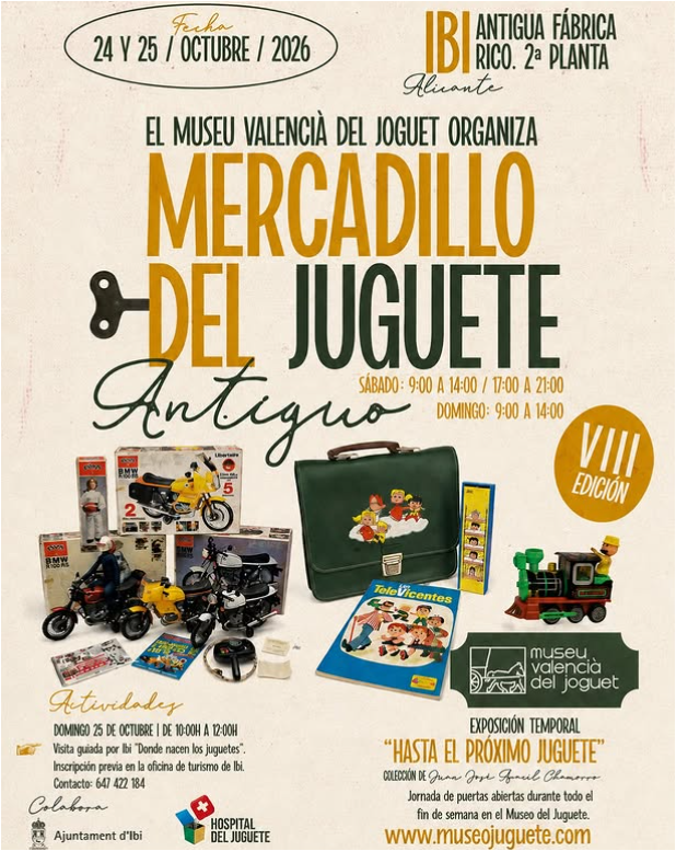 MERCADILLO DEL JUGUETE ANTIGUO